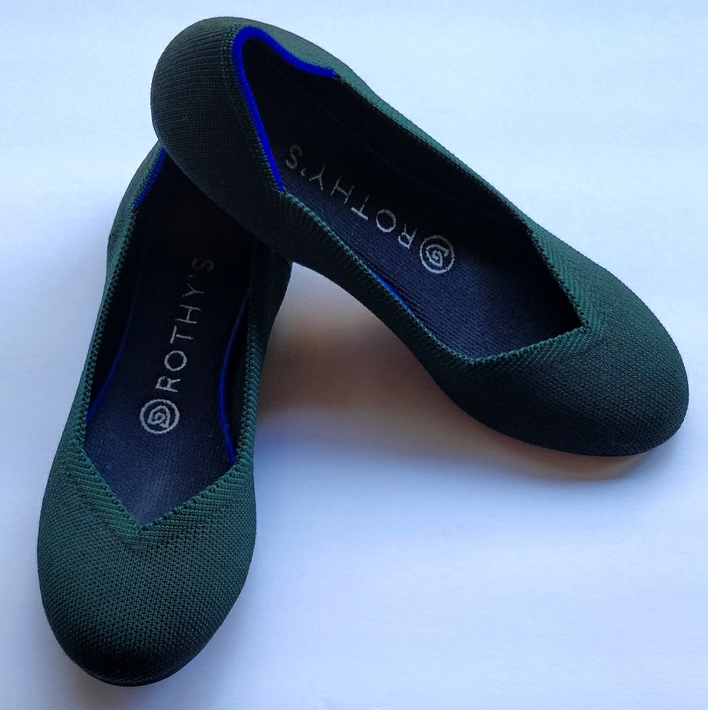 Limited Edition Emerald - Rothy's Flat Round Toe